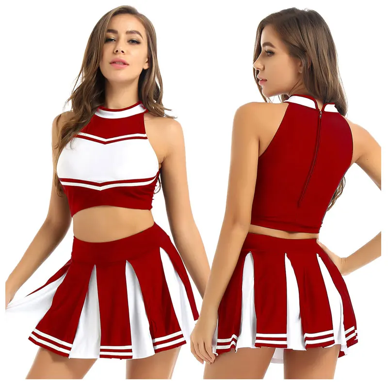 Source Sublimation Women Sexy Cheerleading Uniform Skirts Suit Dresses on  m.