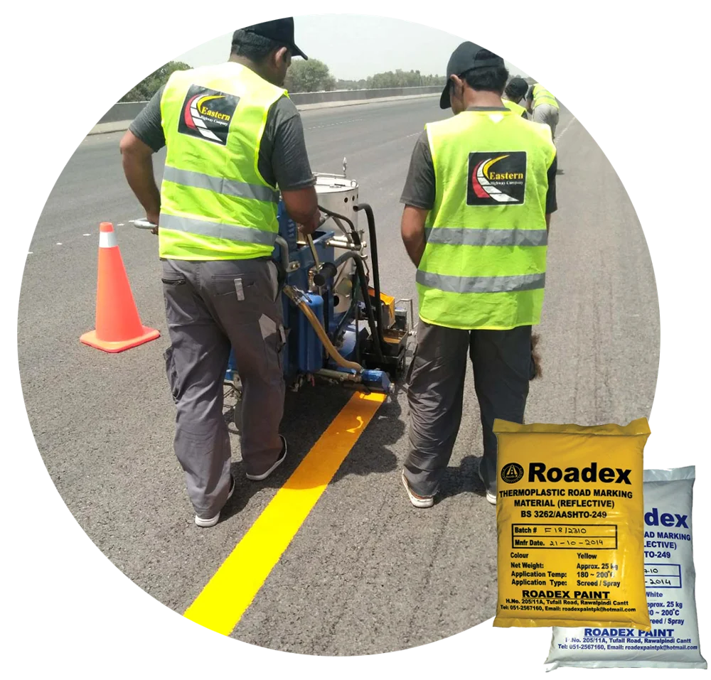 Thermoplastic Reflective Road Marking Paint