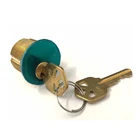 Lock Lock Lock Mortise Cylinder Kwikset-KW1 Satin Chrome Door Lock With Key