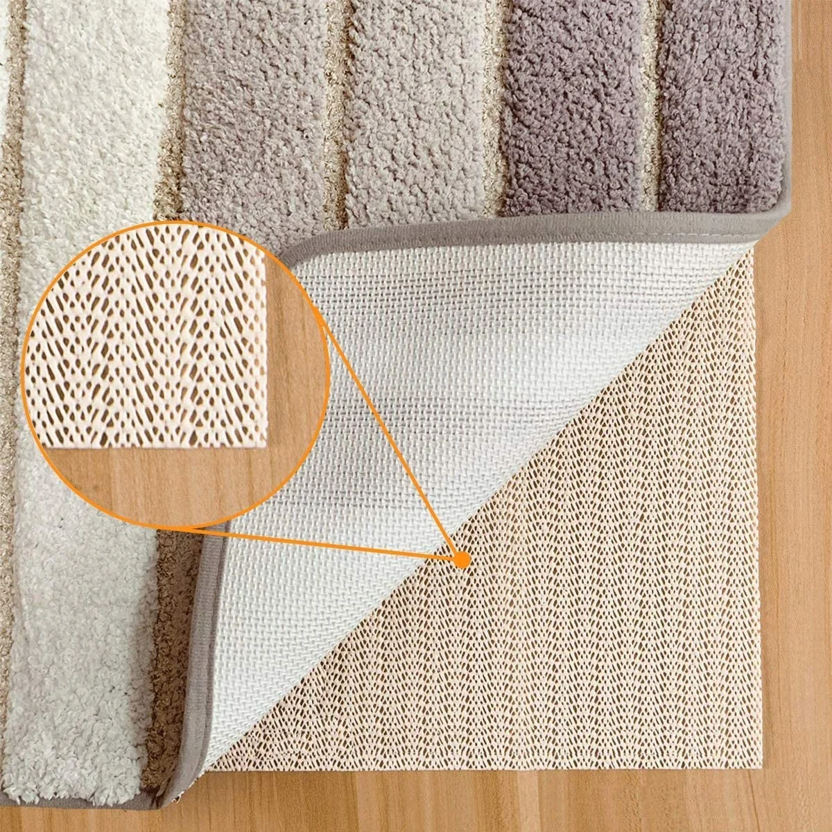 5'x8' Anti Slip Pad for Area Rugs Over Carpet - China Non Slip Rug