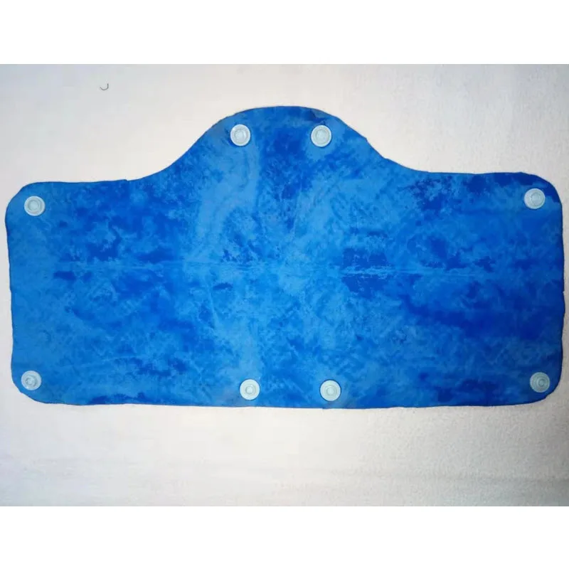 Pva Snap-on Hard Hat Sweatband Blue For 