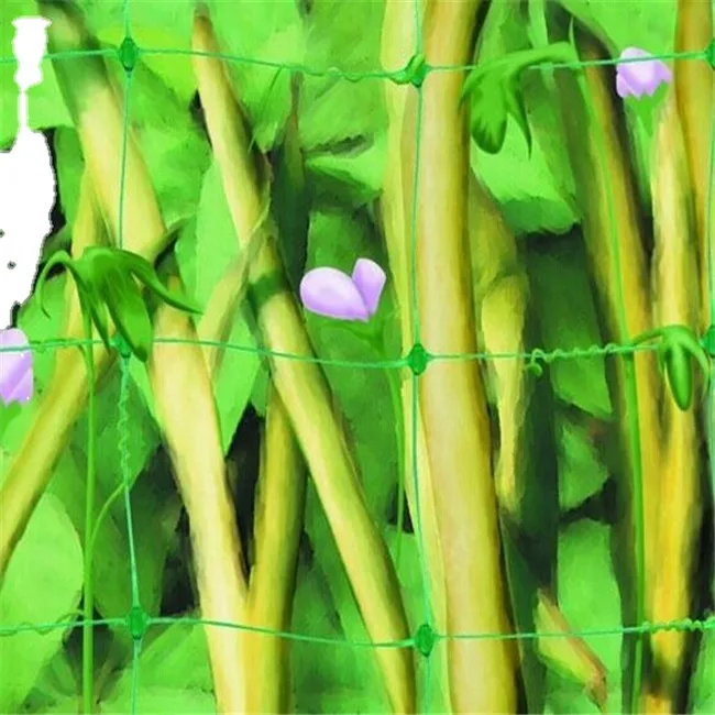 Plastic Trellis Netting Net Support for Outdoor Bean Fruits Vine Tomato Cucumber Grape Vegetables Climbing 6 Inch Mesh