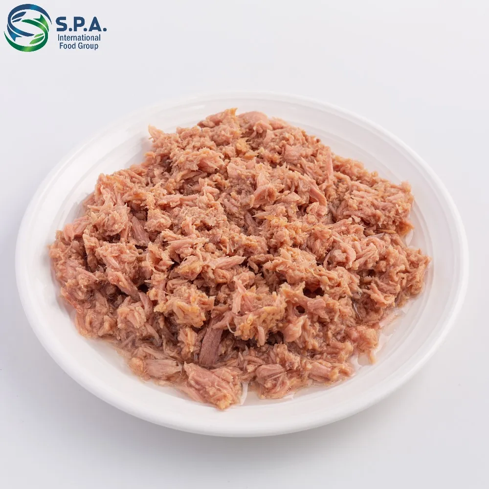 Canned Fish 85g Halal Haccp Skipjack Canned Tuna Shredded In Brine From