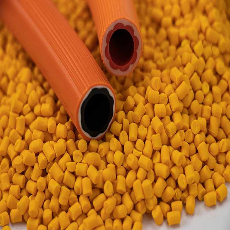 Dinp Pvc Granules Food Grade Pvc Spiral Steel Wire Hose Hygienic Pvc Transparent Suction Hose