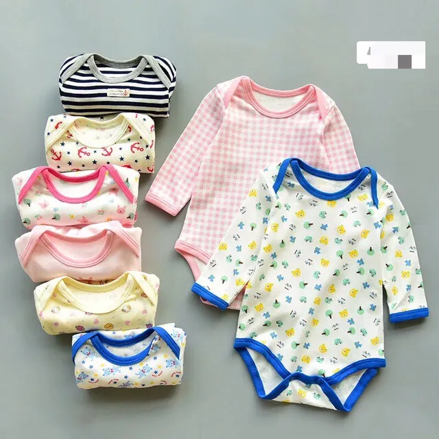 Everystep Overrun Long Sleeves Newborn Baby Clothes Wholesale Baby Romper Clothes Randomly Given