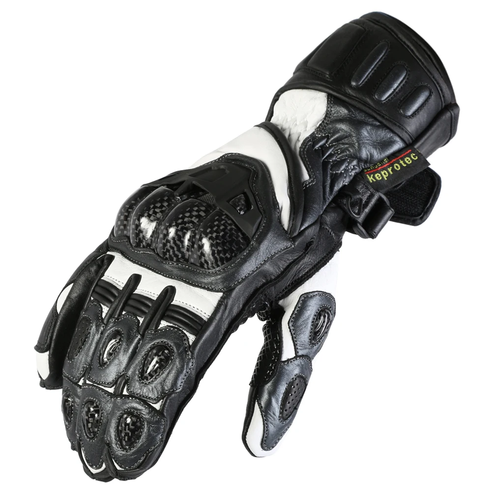 Кожаные перчатки Tex speed серые для мотоцикла защитные из воловьей
