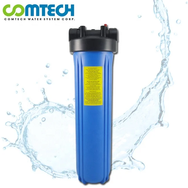 20 дюймов BB домашний фильтр для воды с клапан сброса давления