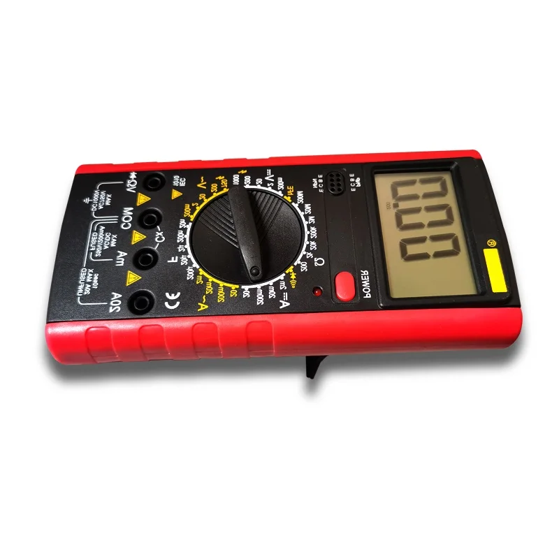 DT-9205A Высокоточный Многофункциональный Универсальный измеритель анти-горения электрика тест постоянного напряжения и тока метр 100% натуральная кожа