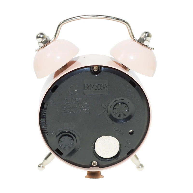 Классический милый Кварцевый Подарок T133 для рекламы современный домашний стол оптовая продажа мини-будильник металлические