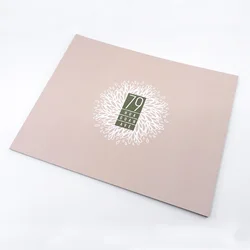 Тиснение цифровой печати многоцветный идеальный связывающий журнал портфель брошюра