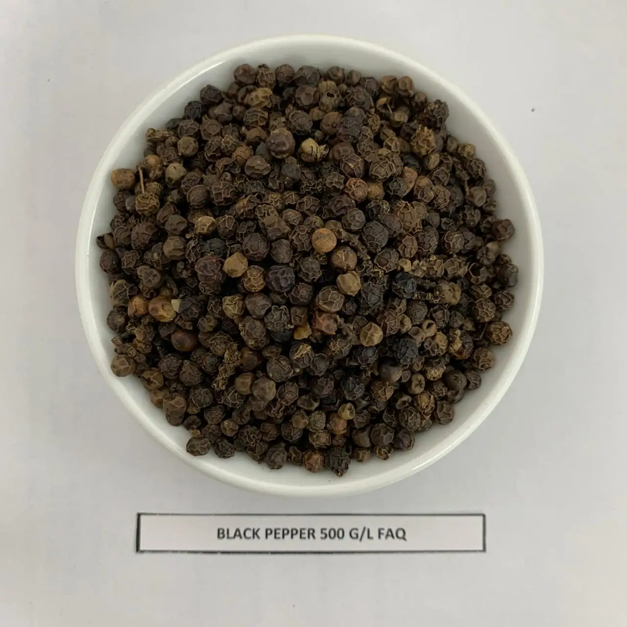 Full Certificated Top Selling Black Pepper 500 Gl Faq/ Clean Pepper