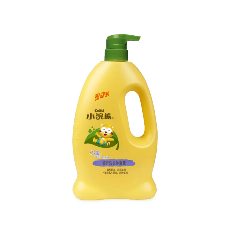 Coati shampoo and shower gel 2 في 1 bottle family set for children babies
