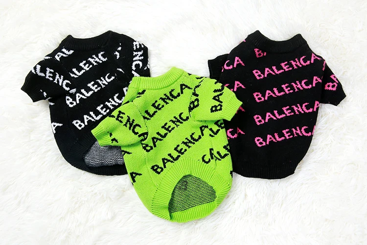 Dreamzoo Designer Custom Wholesale Pet Trendy Sweater Luxury Pet Dog
