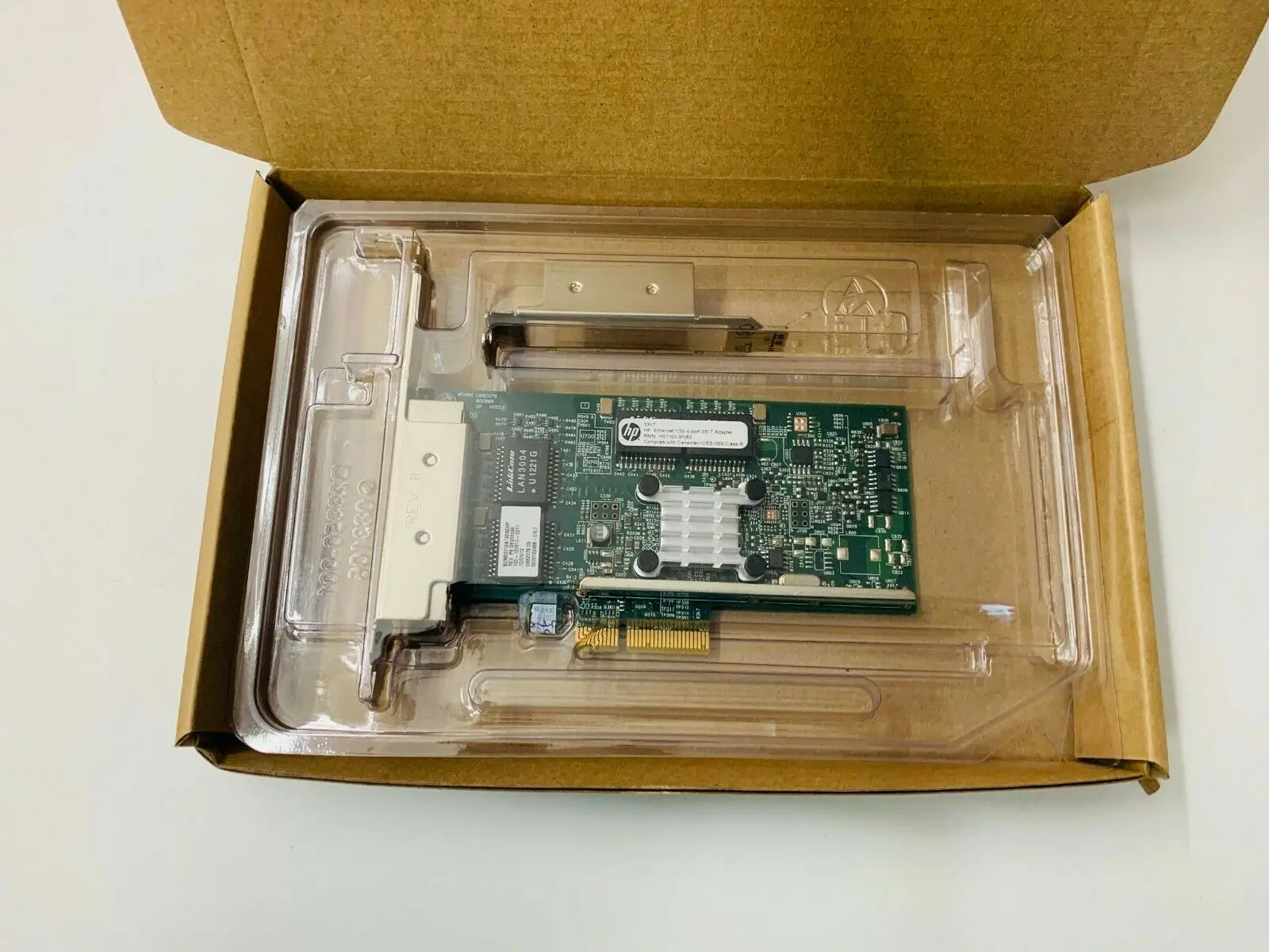 Ethernet 647594-B21 1 ГБ 4-портовый BASE-T BCM5719 адаптер сетевой карты