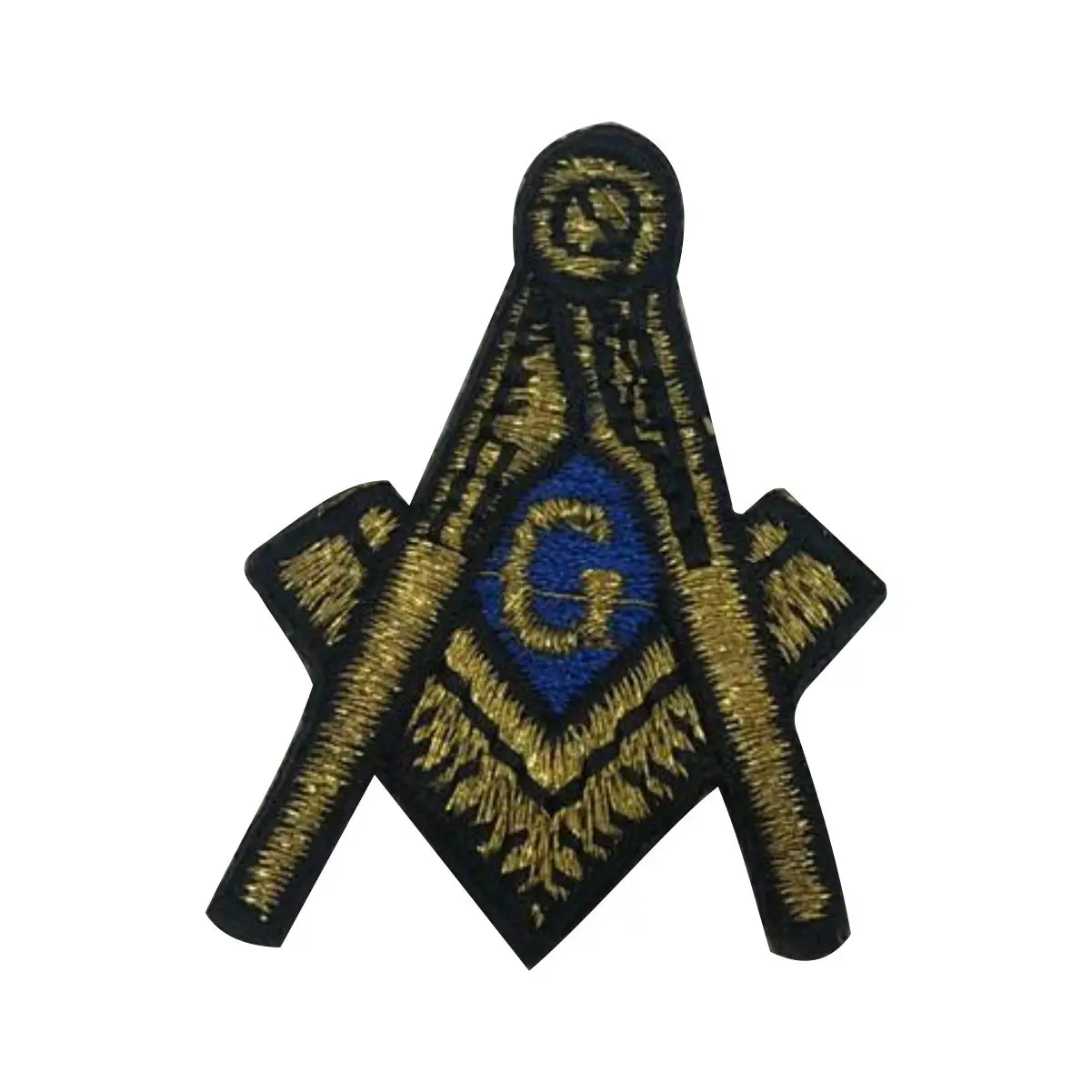 Ошейник с золотой цепочкой Masonic Blue, ошейник с золотой цепочкой в новом стиле