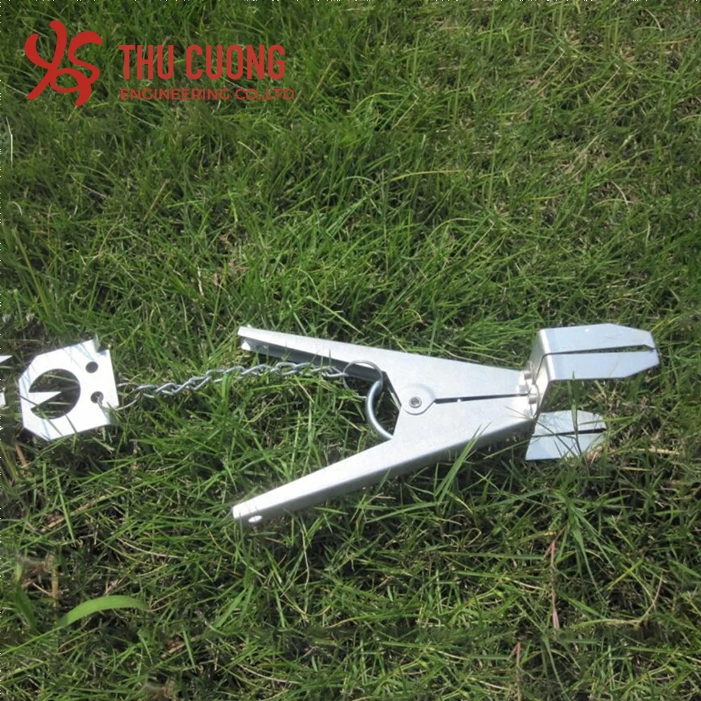 Scissors Mole Trap Galvanized Steel Quick And Clean Kill Reusable Pest