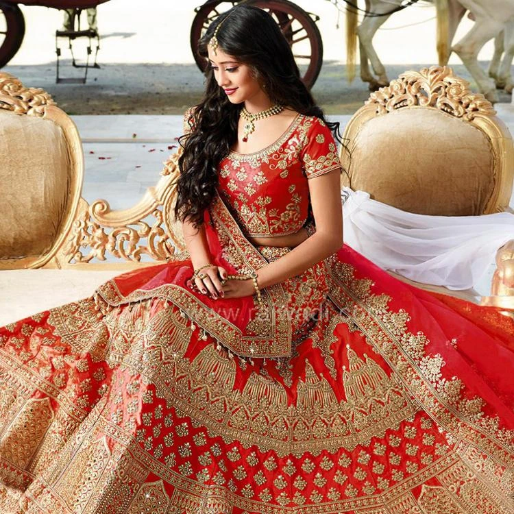 Designer Bridal Wear Indian Lehenga Wedding Bridal Dress Bollywood Lengha Choli