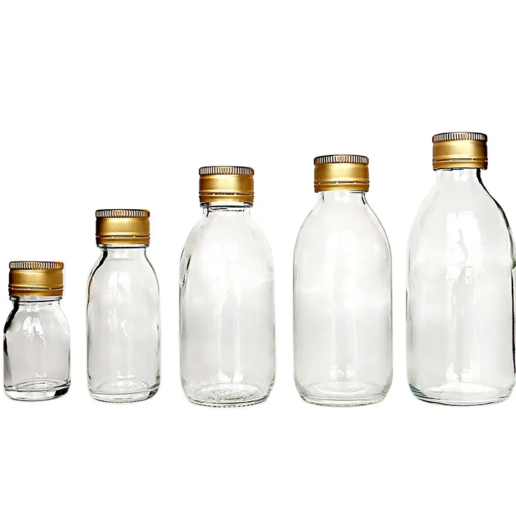 Glass Bottles With Tamper Evident Closures For Beverage and Condiments