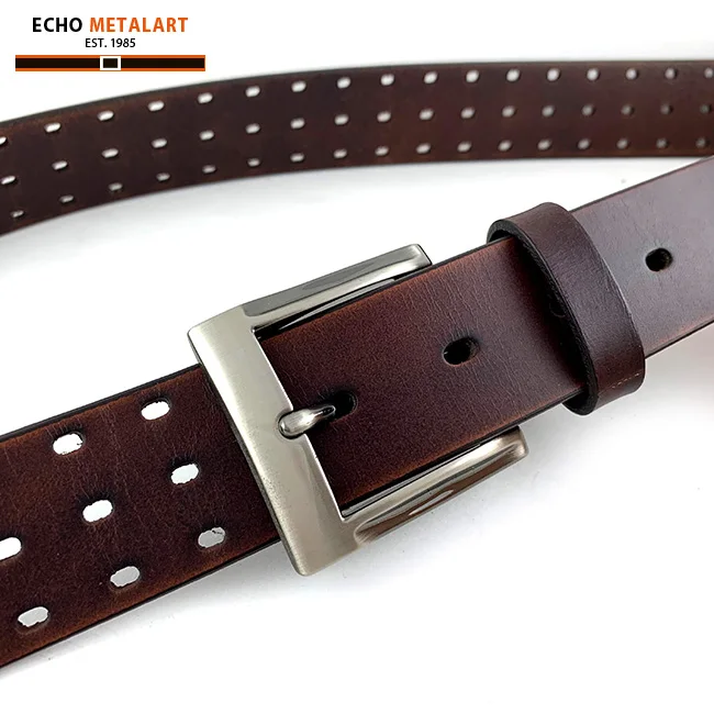 Повседневный ремень с отверстиями для джинсов и мужской ремень 35 мм