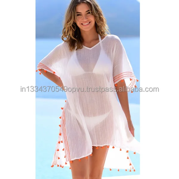 transparent kaftan dress