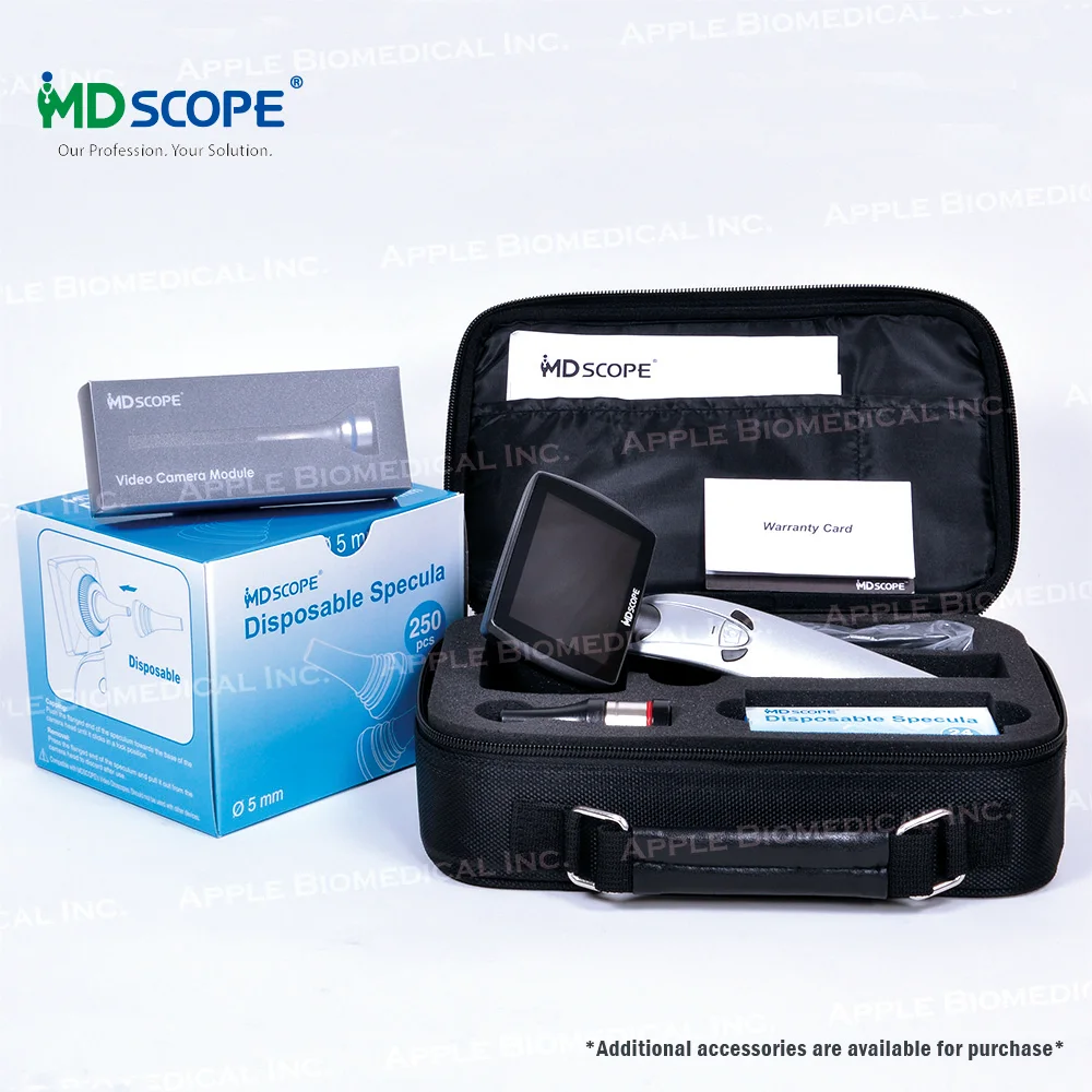 
 Тайваньская одноразовая зеркало для отоскопа видео в упаковке 250 штук полипропилен  