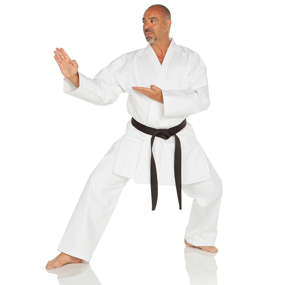 Karate Suit Martial Arts Wear Custom Logo White Red Blue Black