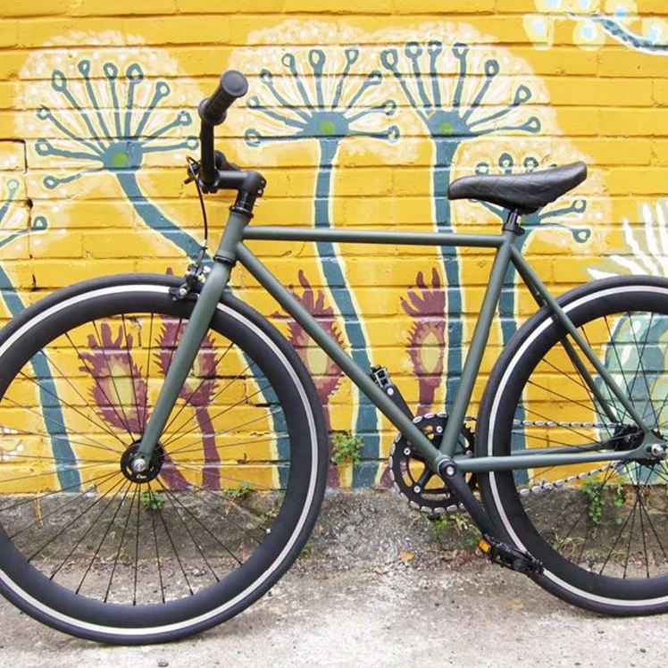 fixie bike with bmx handlebars