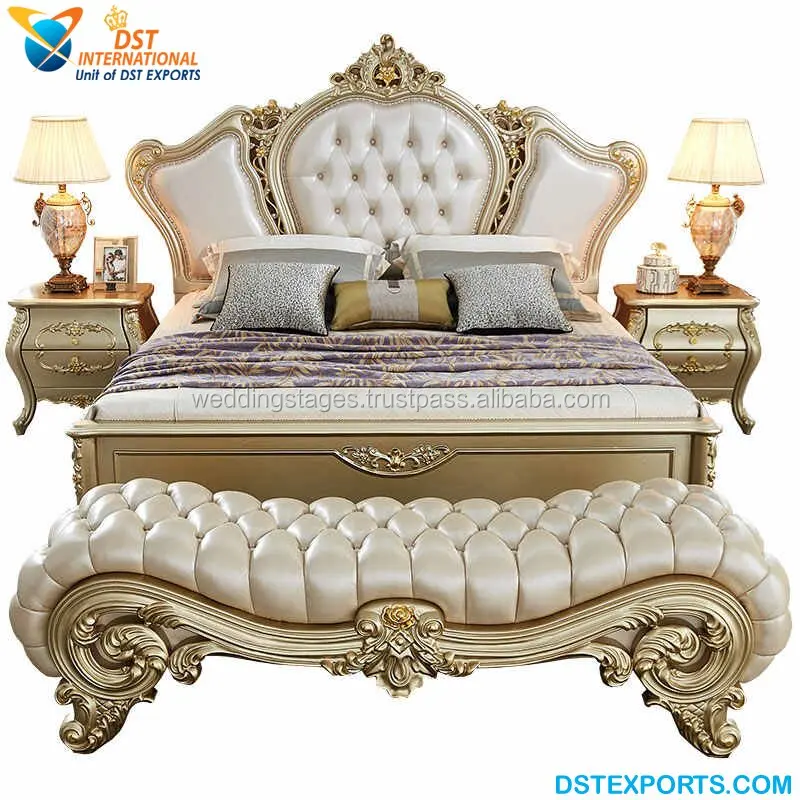 Wooden Crafted Luxury Master Bedroom Furniture - DST Home Furniture  Manufacturer Exporter