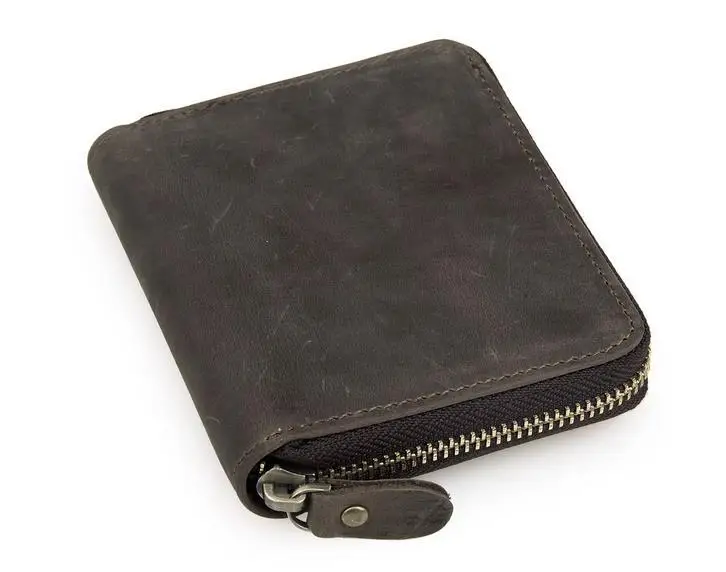 men's wallets with zipper closure