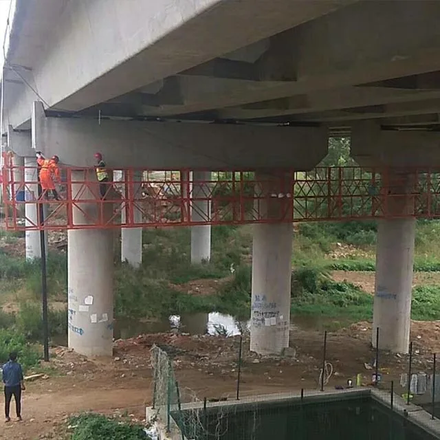 Customized Bridge Suspended Platforms Specially Use in Bridge Construction and Bridge Maintenance