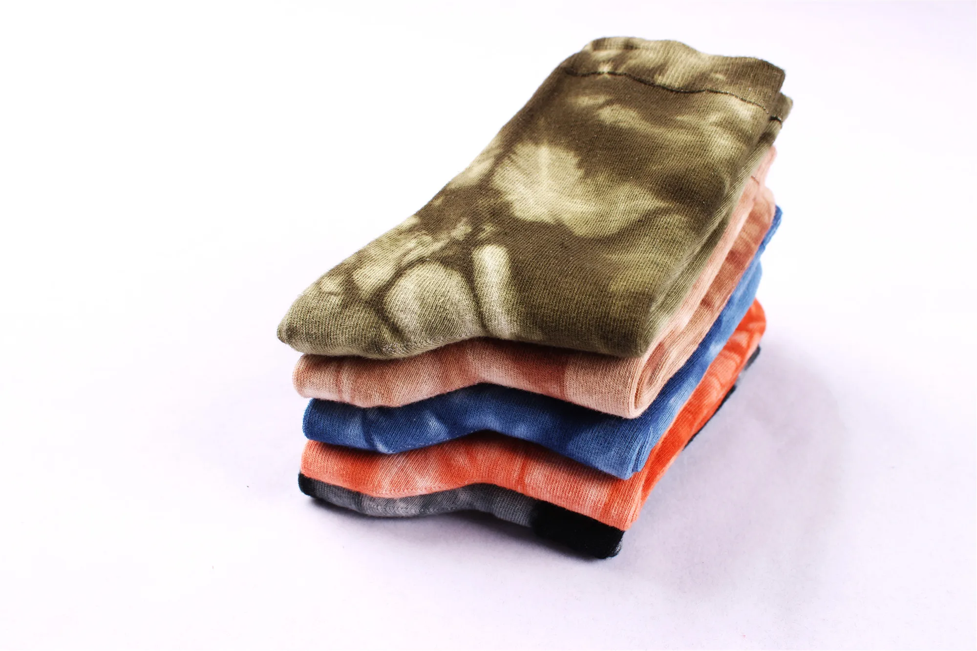 
Htop пары под заказ, Модная хлопковая футболка с принтом «вареный» цифровая печать носки для женщин и мужчин 