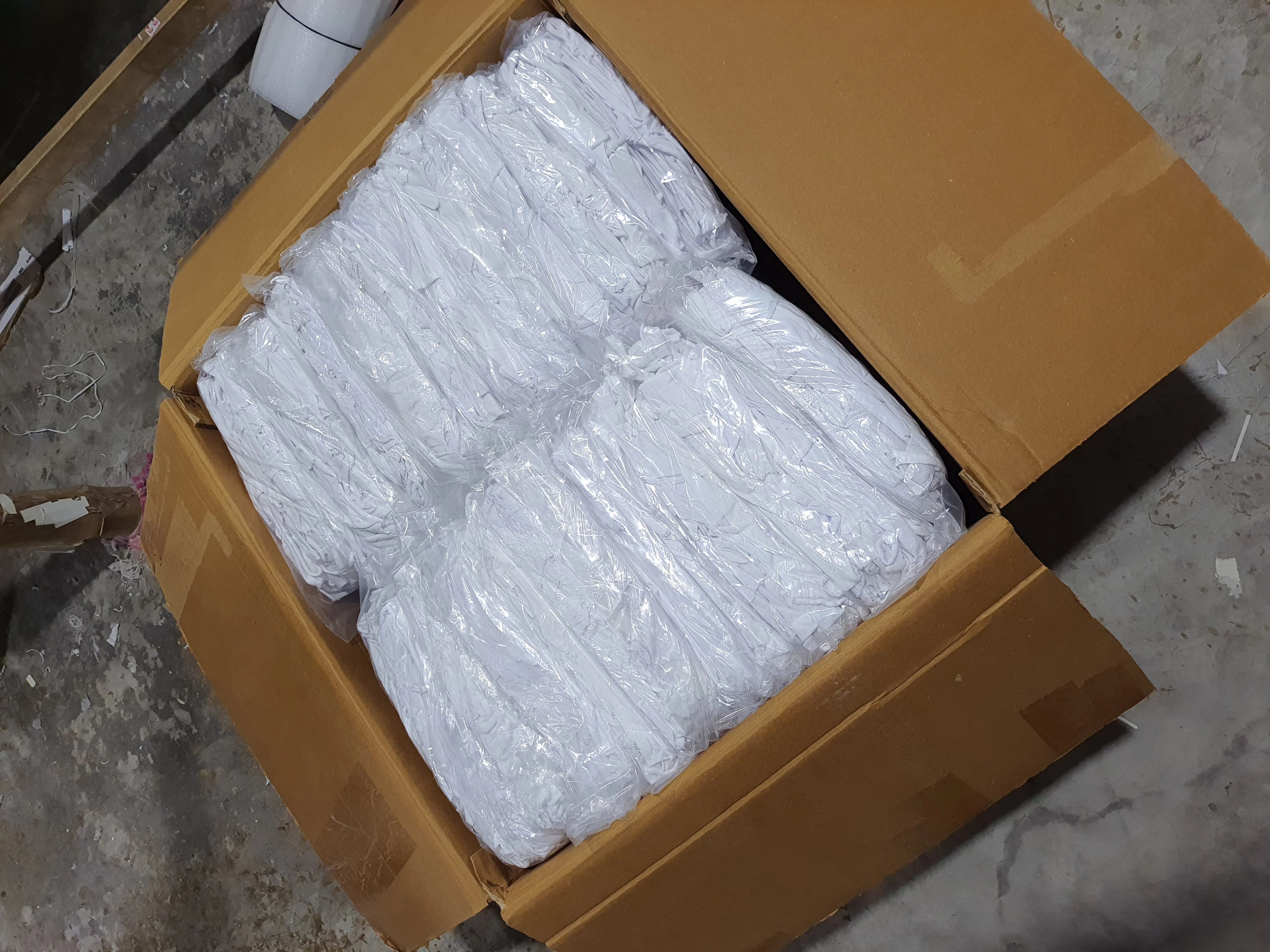 A Grade Wash White Knit Wiping Rags For Cleaning From Bangladesh Oil