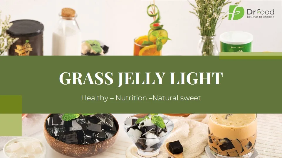 Direct Manufacture Instant Grass Jelly Light Herbal Packaging For