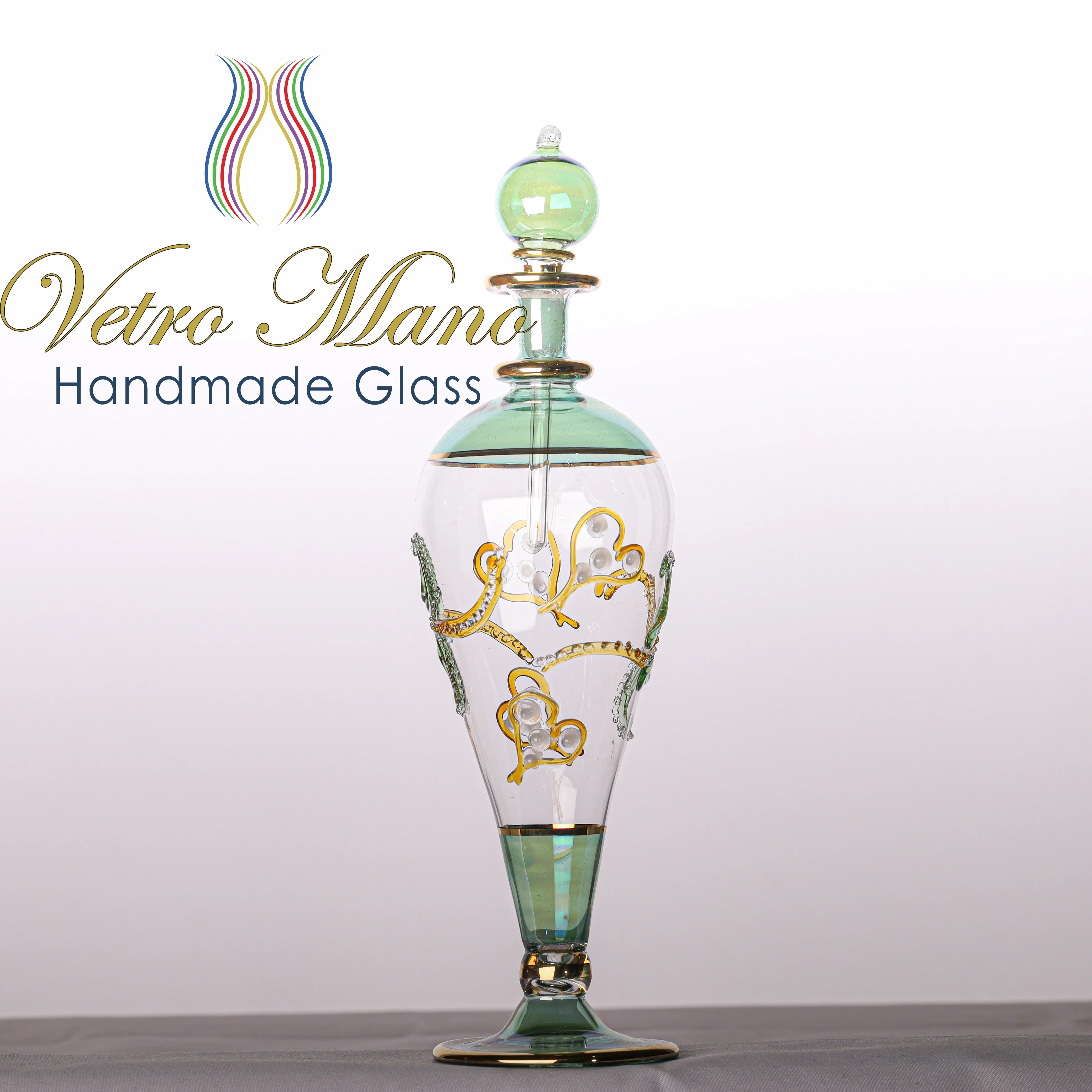 Cosmetics Handmade Glass Bottles 100ML by Vetro Mano