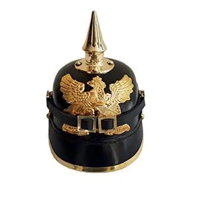 Немецкая Военная pickelhauble кожаные мотоциклетные шлемы для продажи