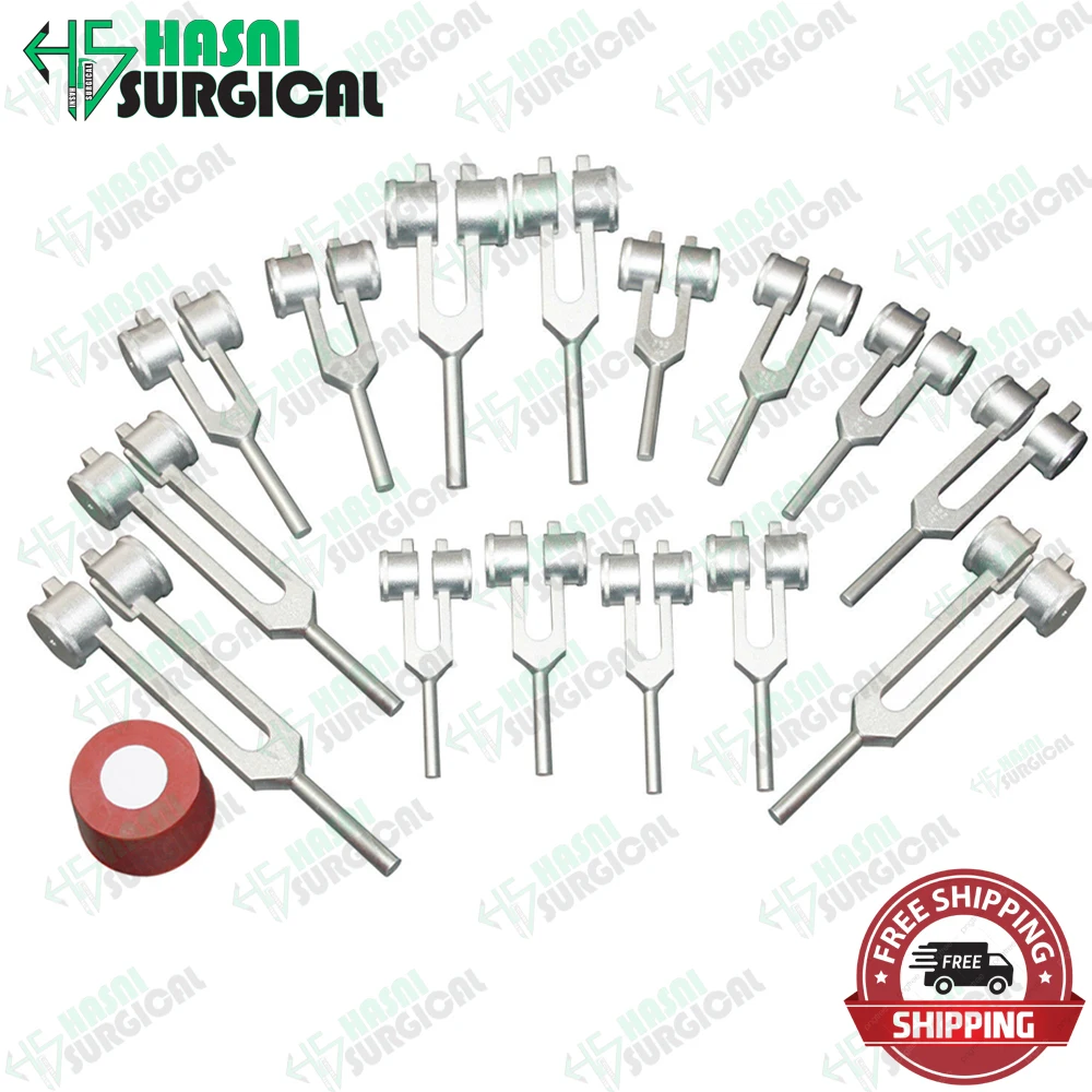 3pcs 512 Cps Tuning Fork Clinical Grade Aluminum Alloy Tuning-fork With