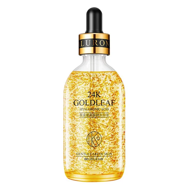 24k Pure Gold Foil Essence Serum Ampoule Skin Care Korean Cosmetics Private Label Oem Odm Skincare Korea Face Soothing Buy Serum Skin Care Private Label Product On Alibaba Com