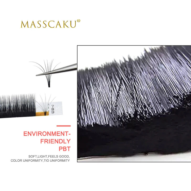 Русский объем шелковые норковые черные объемные ресницы для наращивания