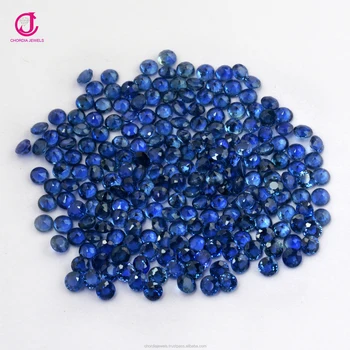 1.50mm - 1.90mm AAA Quality 100% Natural Royal Blue Sapphire Round Cut Faceted Loose Gemstone For Jewelry