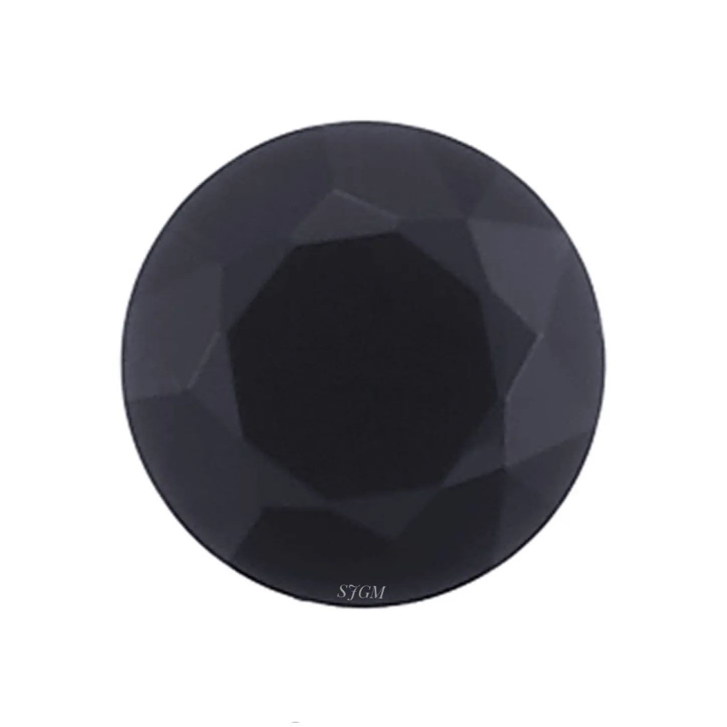 7MM Black Spinel Cushion Shape Faceted Loose Gemstone Natural Black Spinel Cushion Gems
