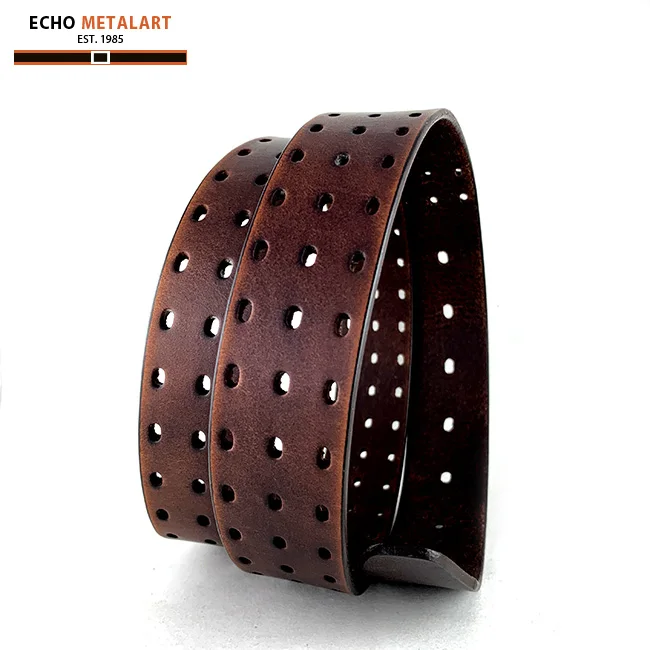 Повседневный ремень с отверстиями для джинсов и мужской ремень 35 мм