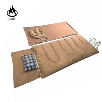 Sac De Couchage 3-4 Saisons Bessport - Flanelle Douce, Isolation -5°C, Imperméable, Plié 38x25cm