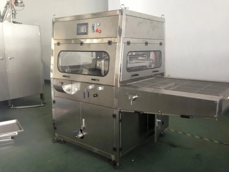 Машина для нанесения шоколадного покрытия, глазирующая линия для печенья, тортов