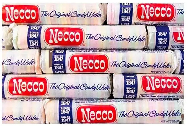 Necco Original Candy Wafers (24 Count Display Pack) Free Shipping ...