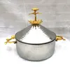 POLISHED AND GOLD PLATED