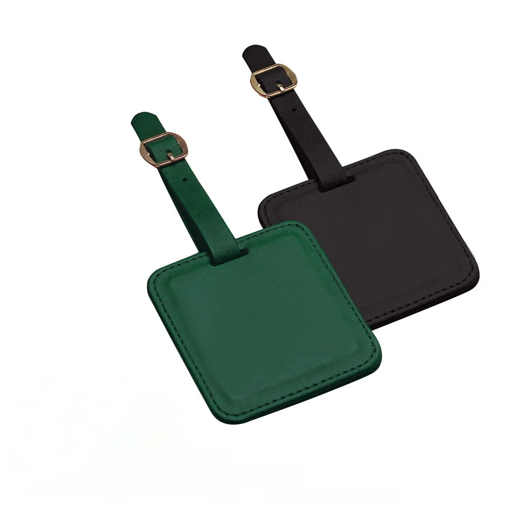 cheap wholesale personalized leather luggage tag