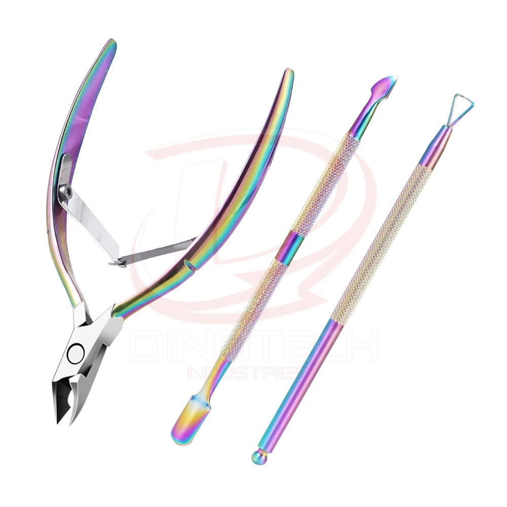 Cuticle Trimmer With Pusher And Triangle Cuticle Nail Pusher ...