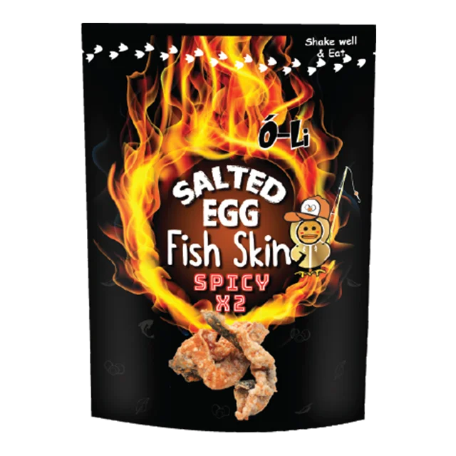 Hoe Hup Salted Egg Spicy Fish Skin