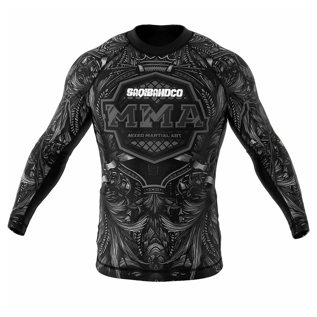 Best Mix Martial Arts Rash Guard,Full Sleeve Compression Shirts & Grapplers Rash Guards Buy