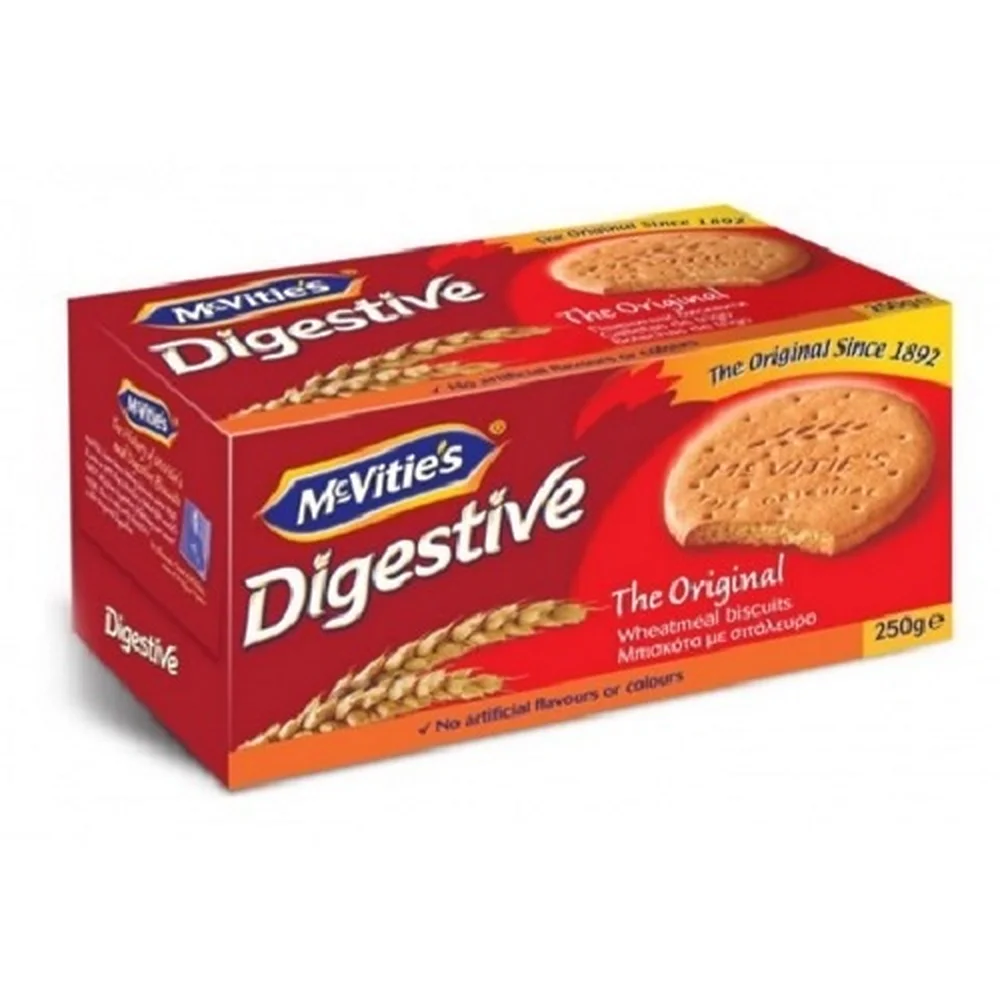 Mcvities Digessive 24x250g Kk Asli Inggris Buy Tasty Digestive Biscuit Weight Loss Multigrain Biscuit Healthy Whole Meal Biscuit Product On Alibaba Com